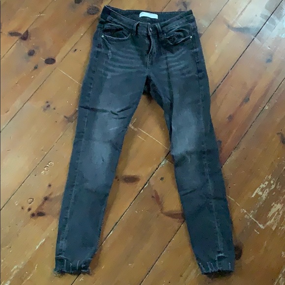 Zara Denim - zara Z1975 denim cropped jeans